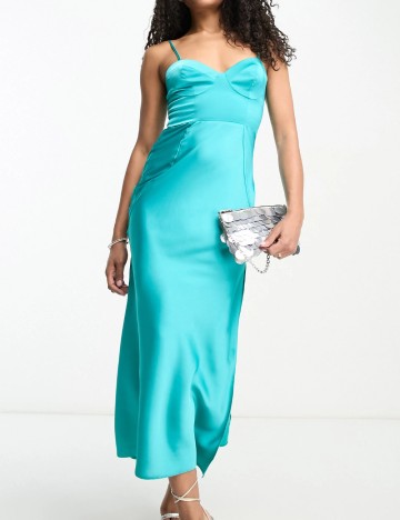 Rochie de ocazie ASOS, turcoaz