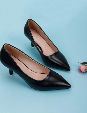 Pantofi cu toc Shein, negru