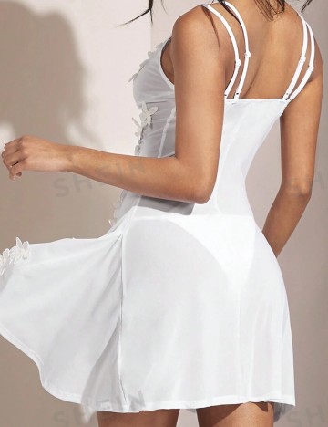 Rochie mini Shein, alb