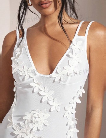Rochie mini Shein, alb