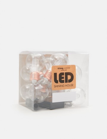 Lumini cu leduri Sinsay, transparent