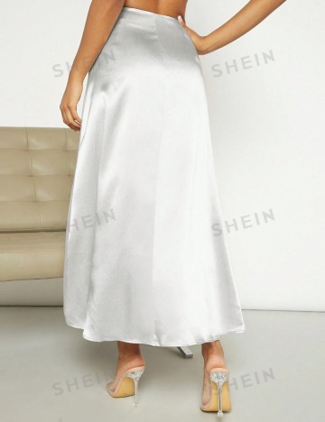 Fustă maxi Shein, alb