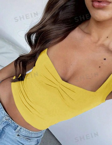 Top Shein, galben