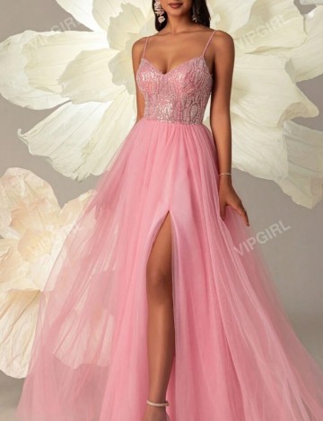 Rochie maxi Shein, roz