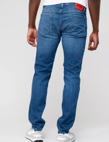 Jeans Hugo, albastru