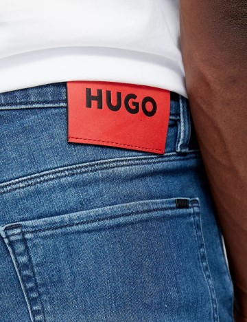 Jeans Hugo, albastru