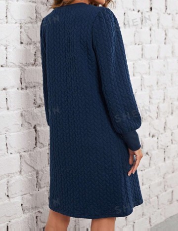 Rochie mini Emery Rose by Shein, albastru