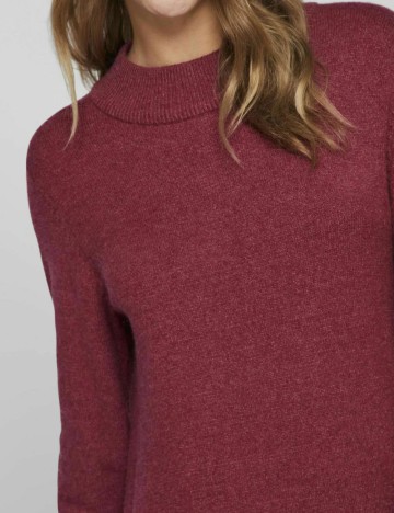 Rochie midi Vila, vișiniu