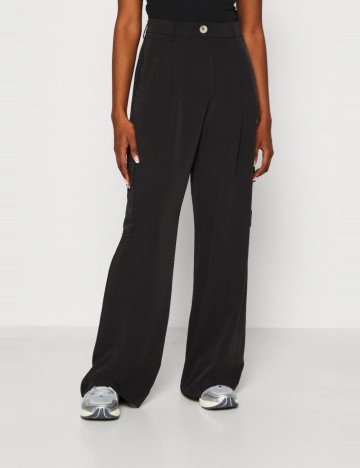 Pantaloni Pieces, negru