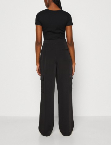 Pantaloni Pieces, negru