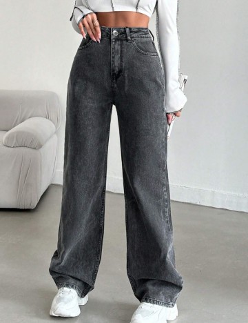 Jeans Shein, gri