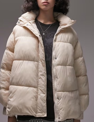 Geacă Topshop, crem