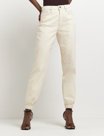Jeans River Island, crem