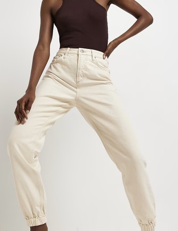 Jeans River Island, crem