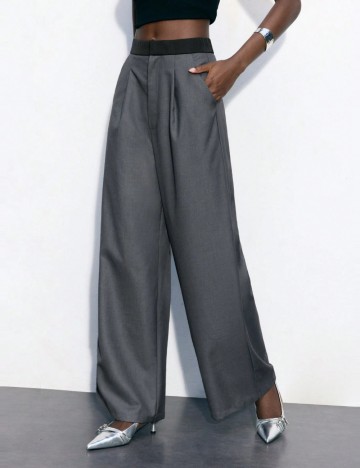 Pantaloni Shein, gri