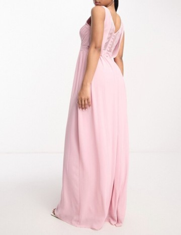 Rochie maxi TFNC, roz