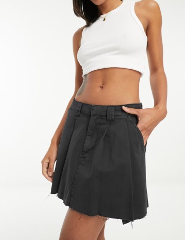 Fustă mini ASOS, negru
