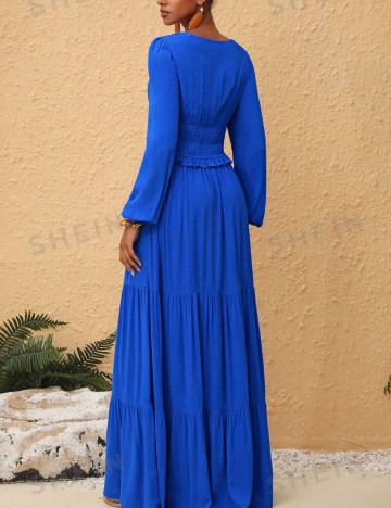 Rochie maxi Shein, albastru