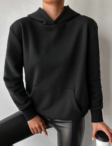 Hanorac Shein, negru