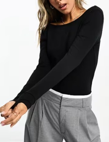 Bluză ASOS, negru
