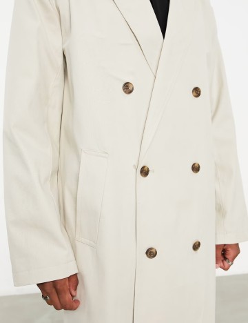 Trench ASOS, crem