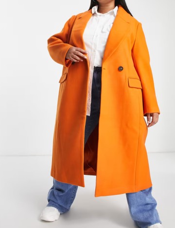 Palton Forever New, portocaliu