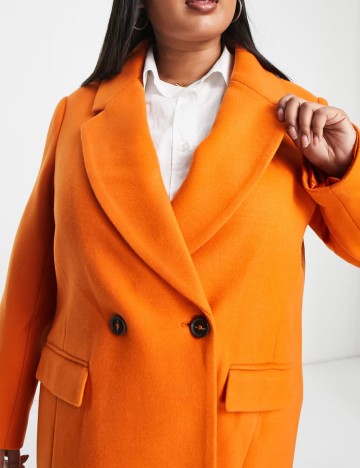 Palton Forever New, portocaliu
