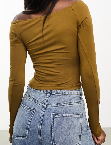 Bluză ASOS, maro