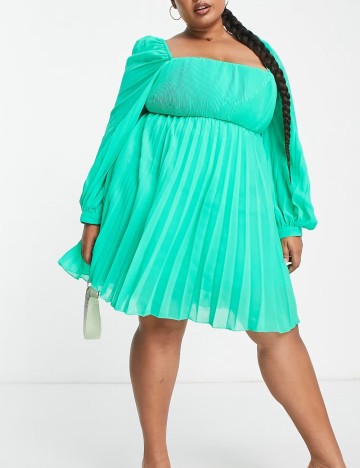 Rochie mini ASOS, verde
