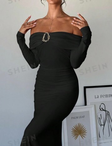 Rochie maxi Shein, negru