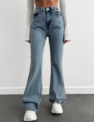 Jeans Shein, albastru