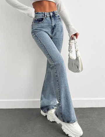 Jeans Shein, albastru