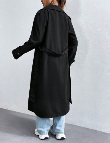 Trench Shein, negru