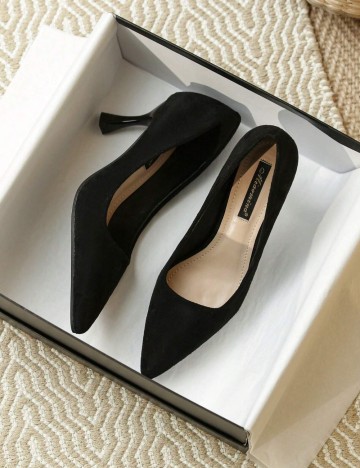Pantofi cu toc Shein, negru