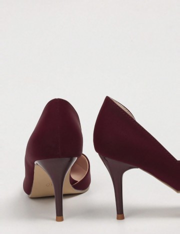 Pantofi cu toc Shein, vișiniu