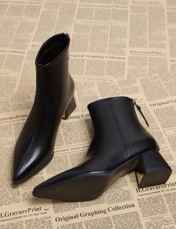 Botine Shein, negru