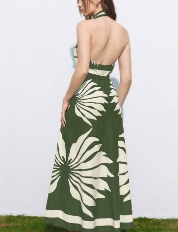 Rochie maxi Shein, verde