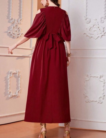 Rochie maxi Shein, roșu