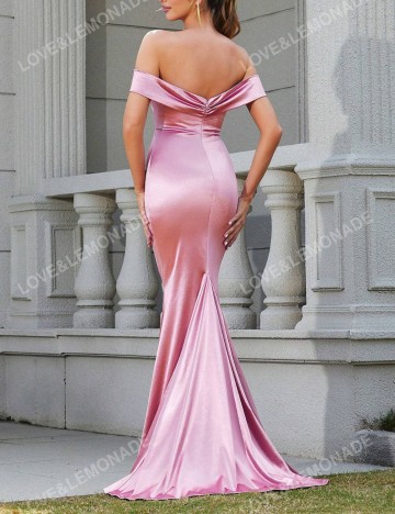 Rochie de ocazie Shein, roz