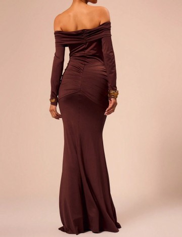 Rochie maxi MUSERA by Shein, maro