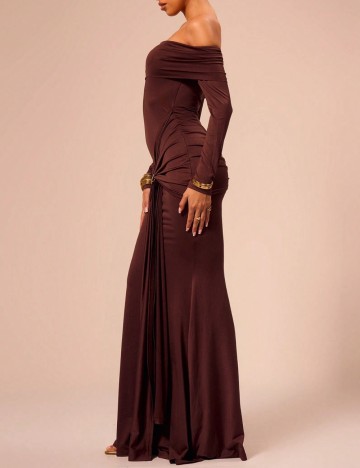 Rochie maxi MUSERA by Shein, maro