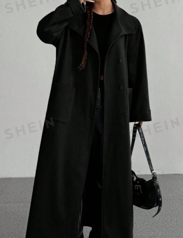 Palton Shein, negru