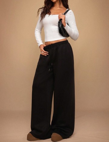 Pantaloni Shein, negru