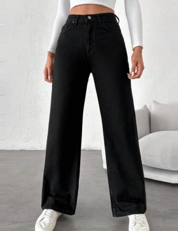 Jeans Shein, negru