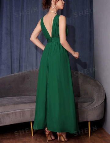 Rochie maxi Shein, verde