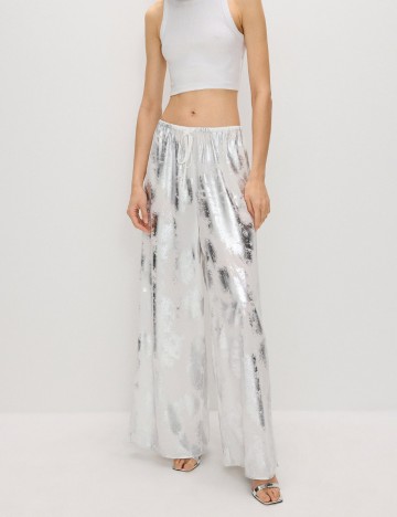 Pantaloni RESERVED, alb