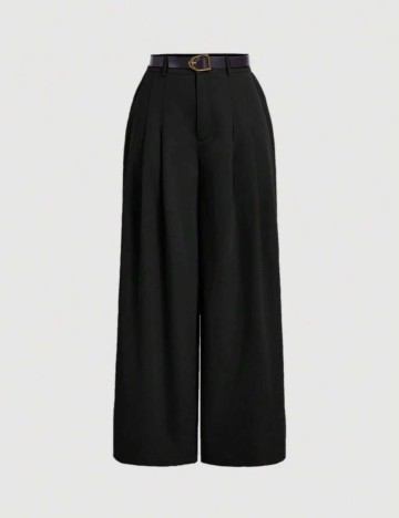 Pantaloni Shein Curve+, negru