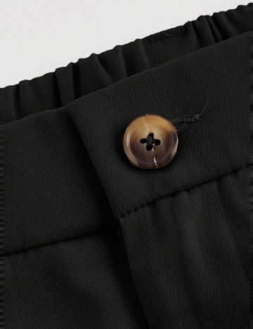 Pantaloni Shein Curve+, negru