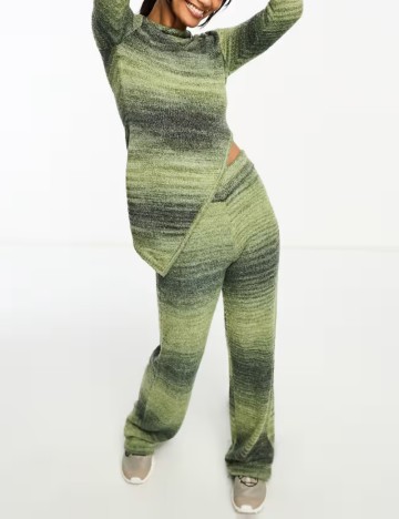 Pantaloni Annorlunda, verde