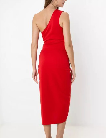 Rochie midi ASOS, roșu